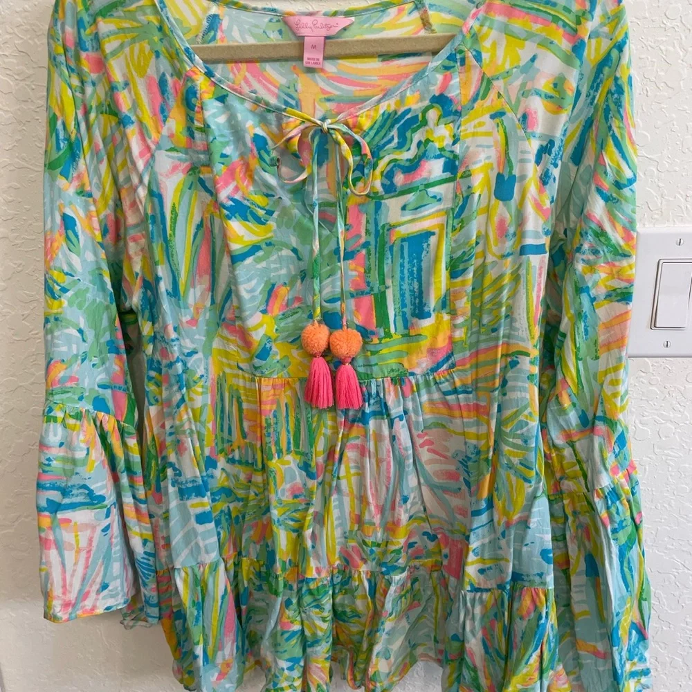 Lilly Pulitzer Top - Picture 2 of 5